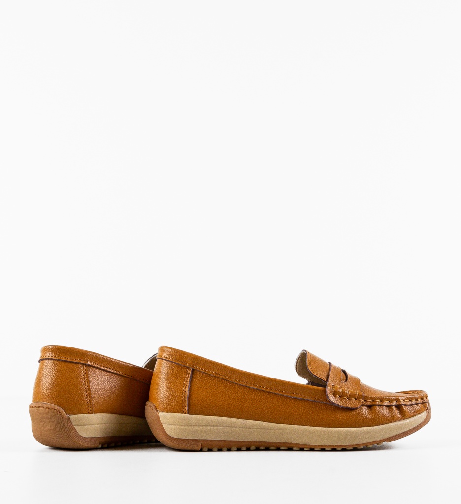 Pantofi Casual Uyteu Camel - 4 | YEO