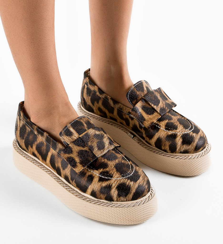 Pantofi Casual Vultis Print - 3 | YEO