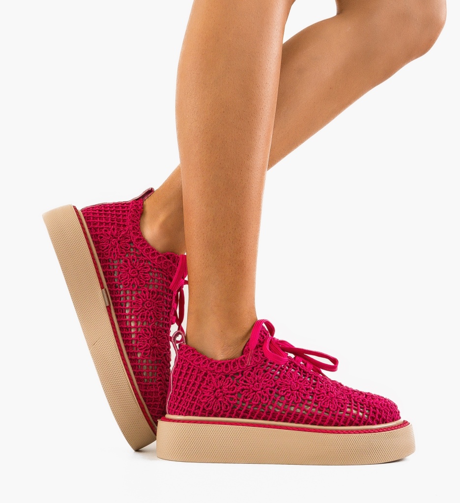 Pantofi Casual Ystory Fuchsia 2 - 3 | YEO
