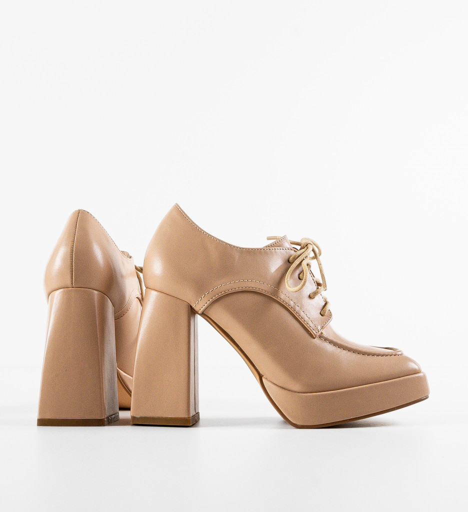 Pantofi dama Bartlet Nude - 4 | YEO