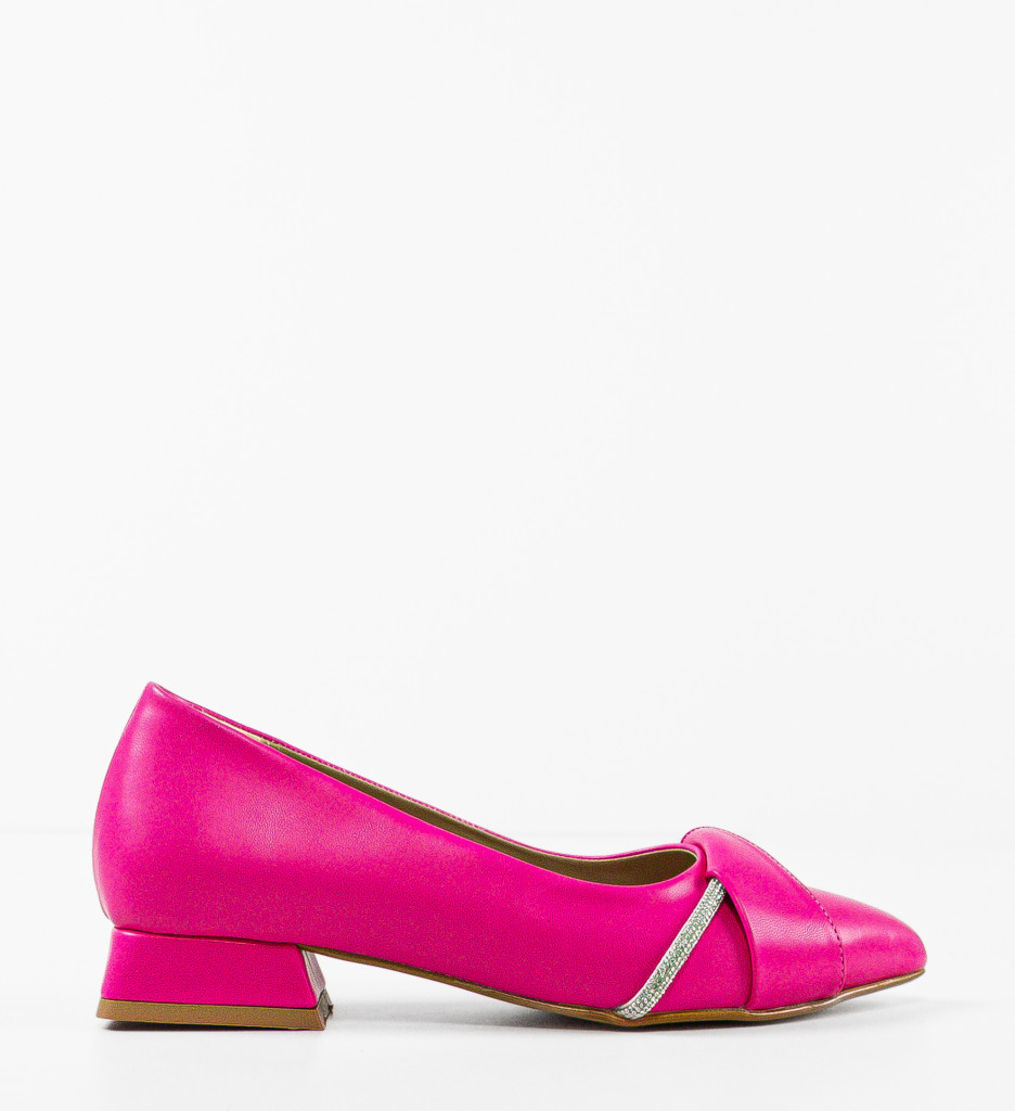 Pantofi dama Barysan Fuchsia - 3 | YEO