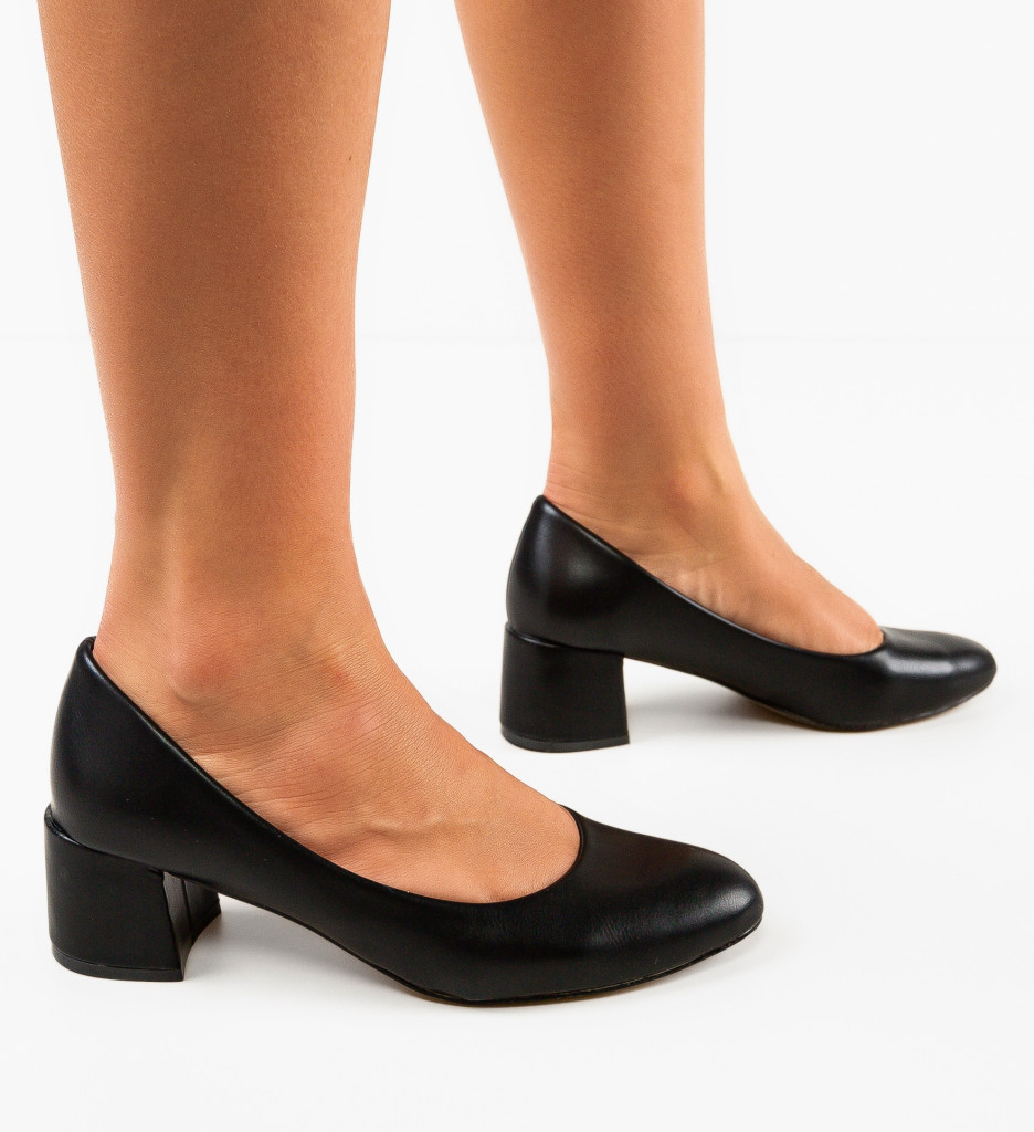 Pantofi dama Bubay Negre - 3 | YEO