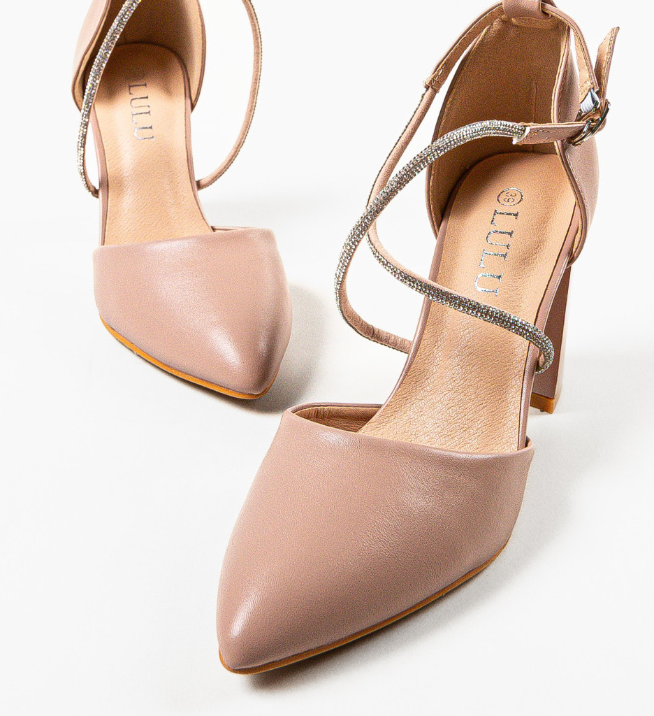 Pantofi dama Doitei Nude - 5 | YEO