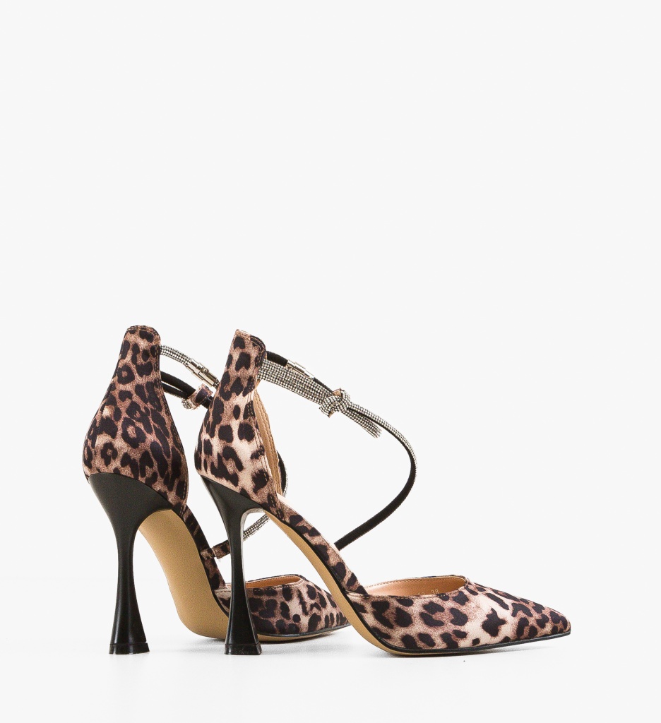 Pantofi dama Ernes Animal Print - 2 | YEO