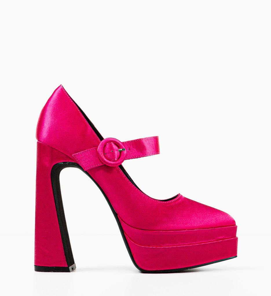 Pantofi dama Fobol Fuchsia - 1 | YEO