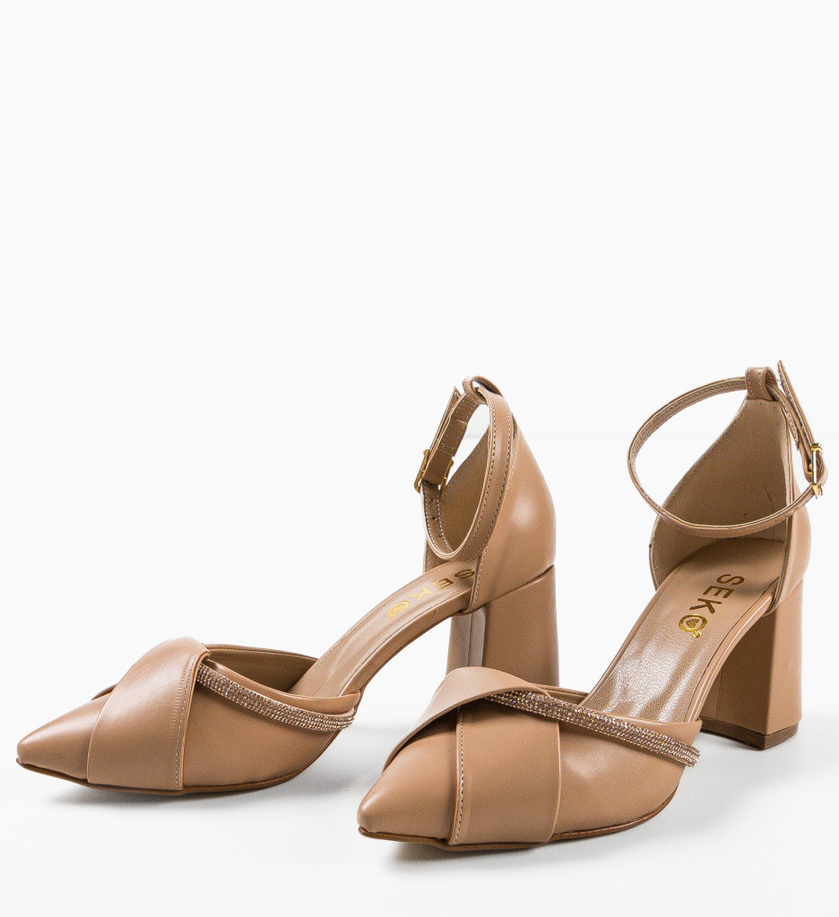 Poze Pantofi dama Herrera Nude depurtat.ro 