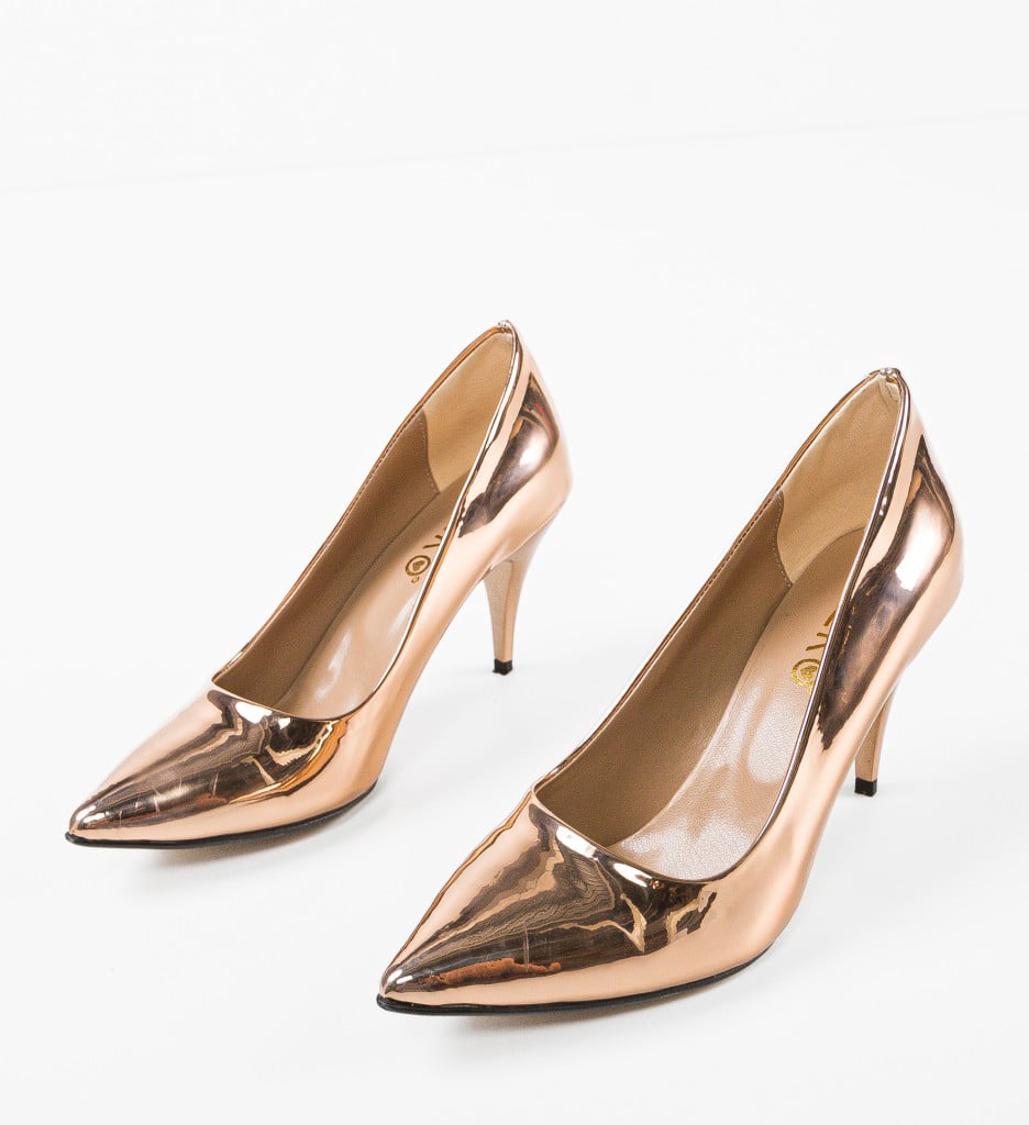 Pantofi dama Jensy Bronz - 5 | YEO