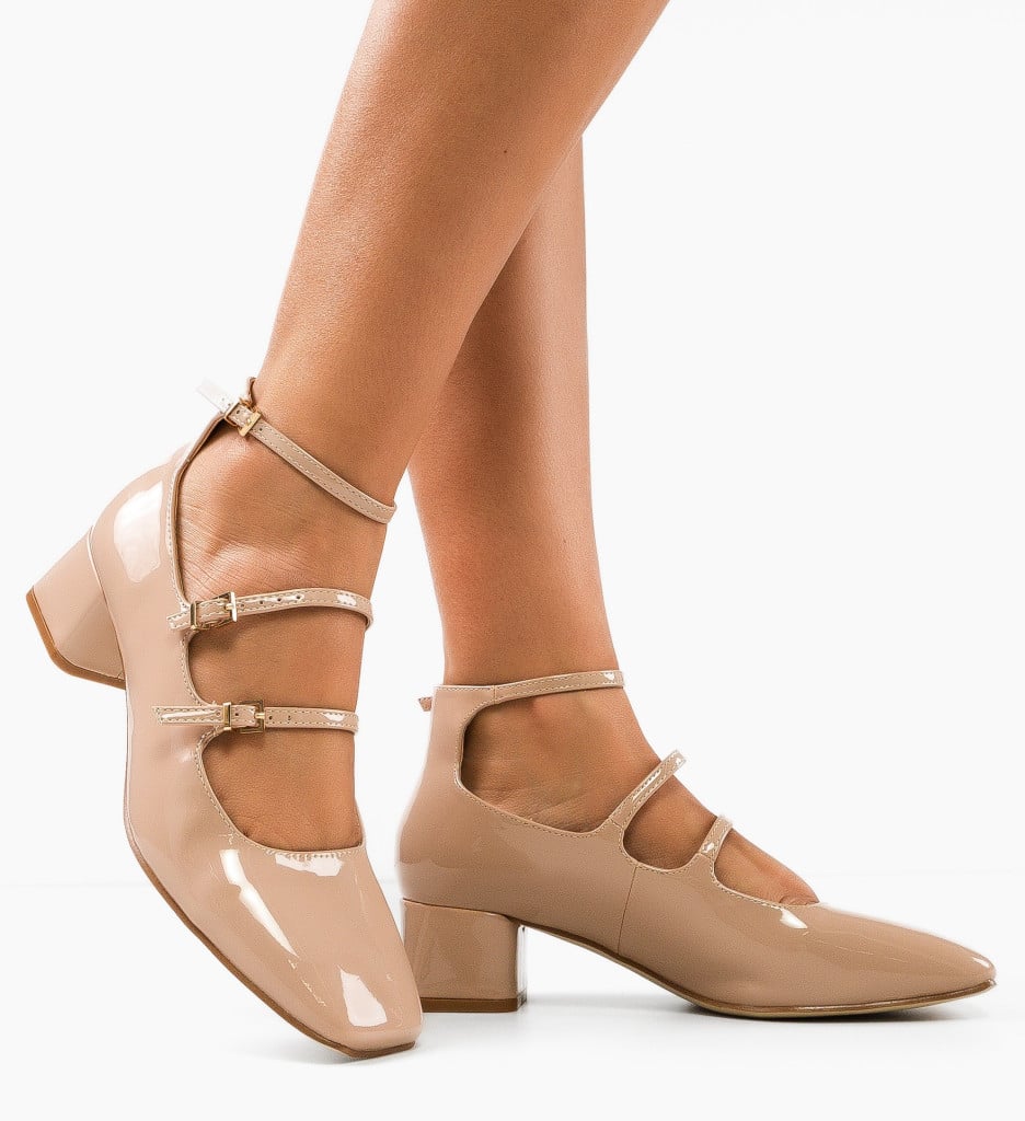 Pantofi dama Jona Nude - 1 | YEO