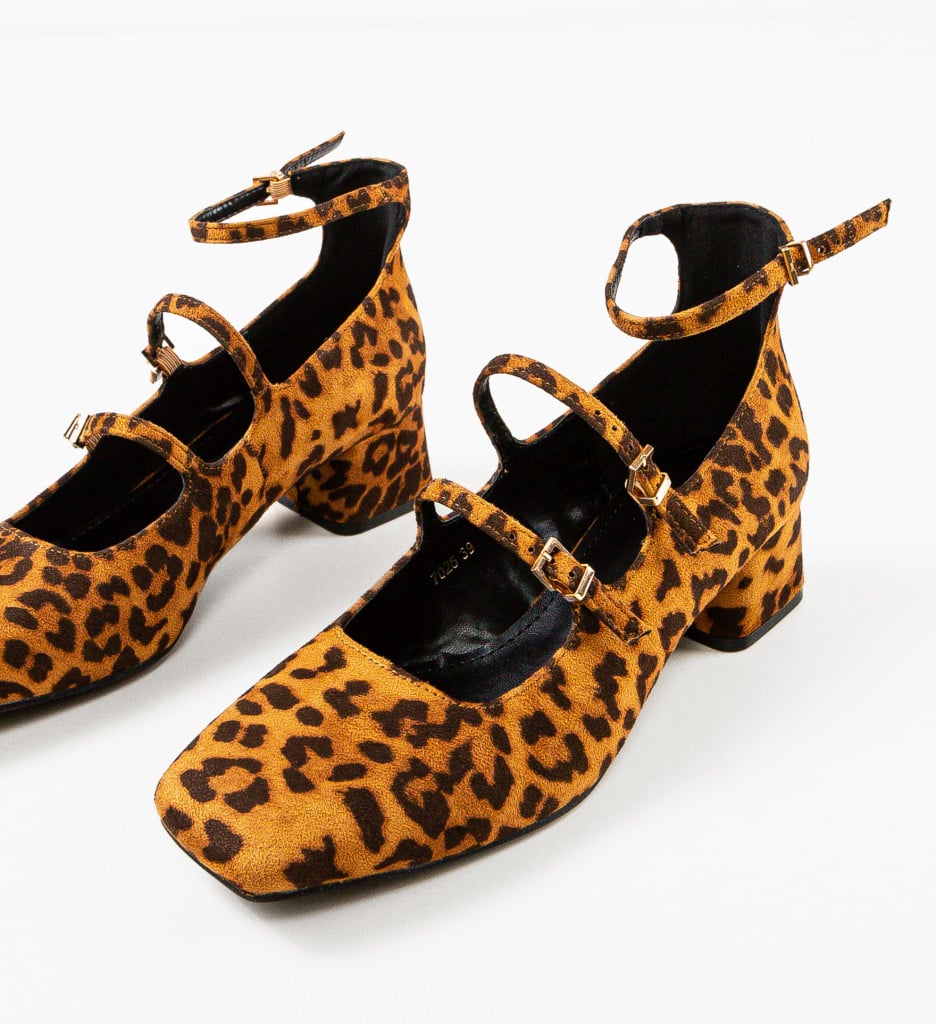 Pantofi dama Maci Animal Print - 5 | YEO