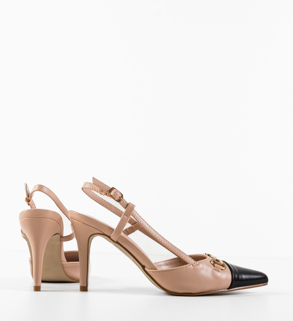 Pantofi dama Maizie Nude - 5 | YEO