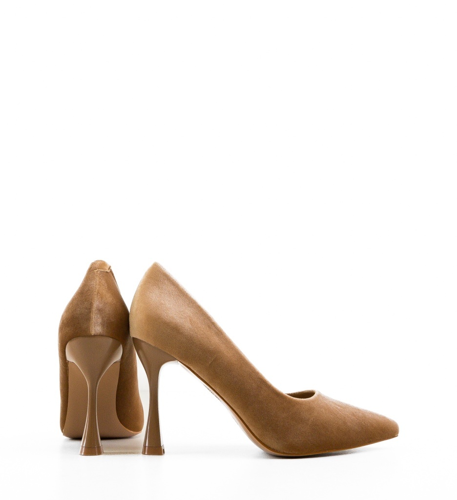 Pantofi dama Monro Bej - 3 | YEO
