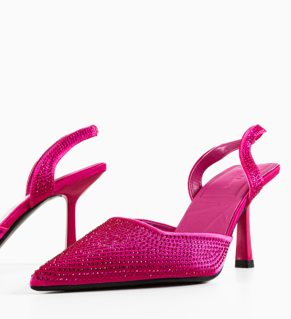 Pantofi dama Natalien Fuchsia - 5 | YEO