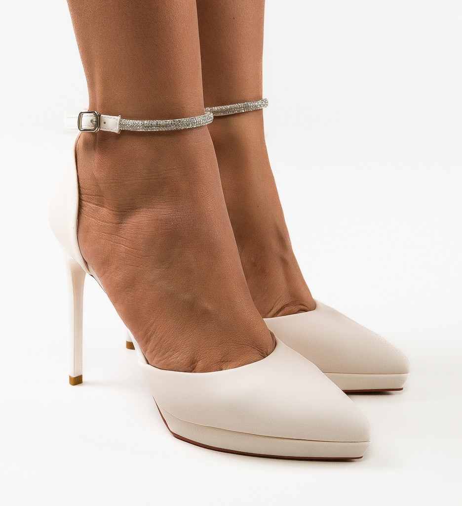 Pantofi dama Netta Bej - 2 | YEO