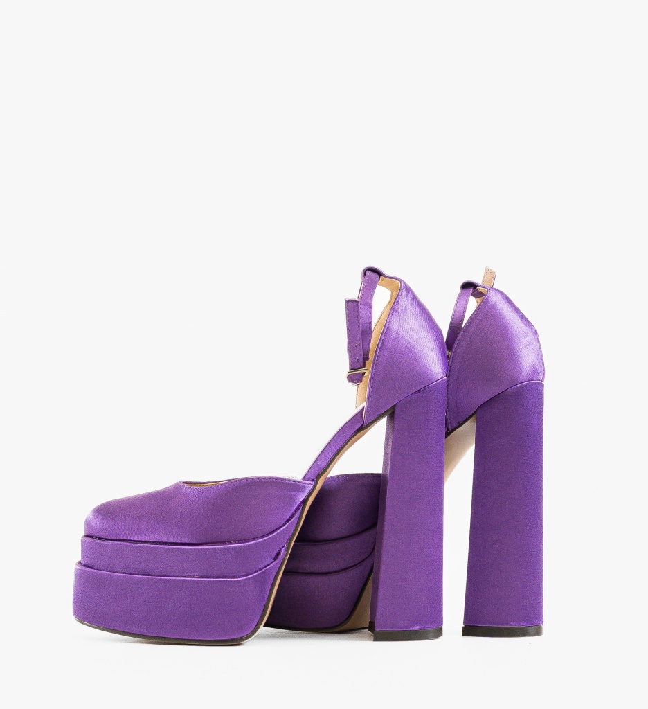 Pantofi dama Rahim Mov - 4 | YEO