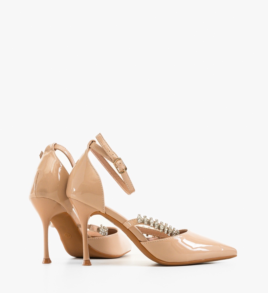 Pantofi dama Rhys Bej - 2 | YEO