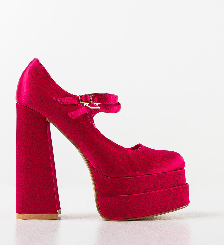 Pantofi dama Rivera Fuchsia - 4 | YEO