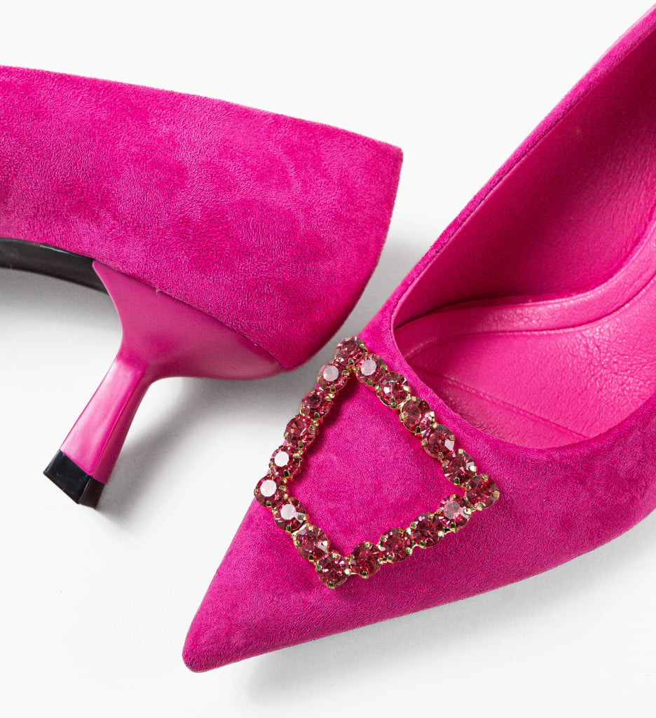 Pantofi dama Riya Fuchsia - 5 | YEO