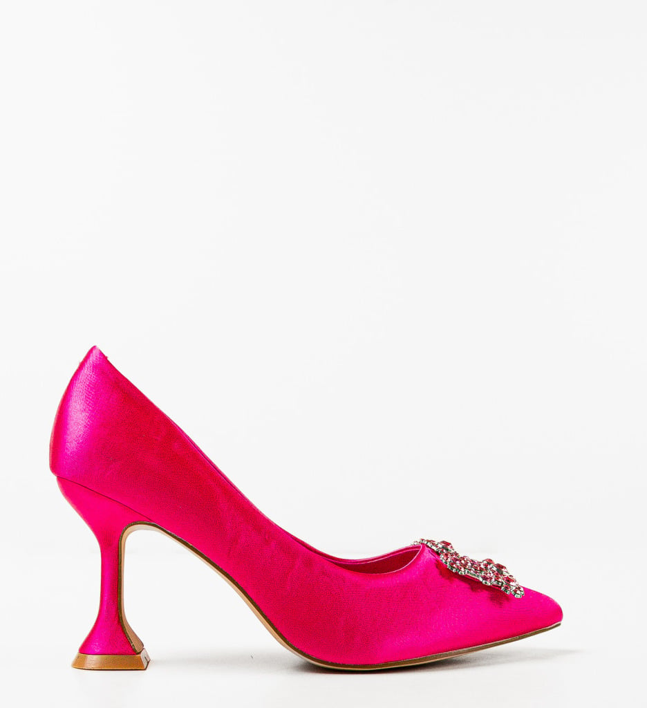 Pantofi dama Rosario Fuchsia - 3 | YEO