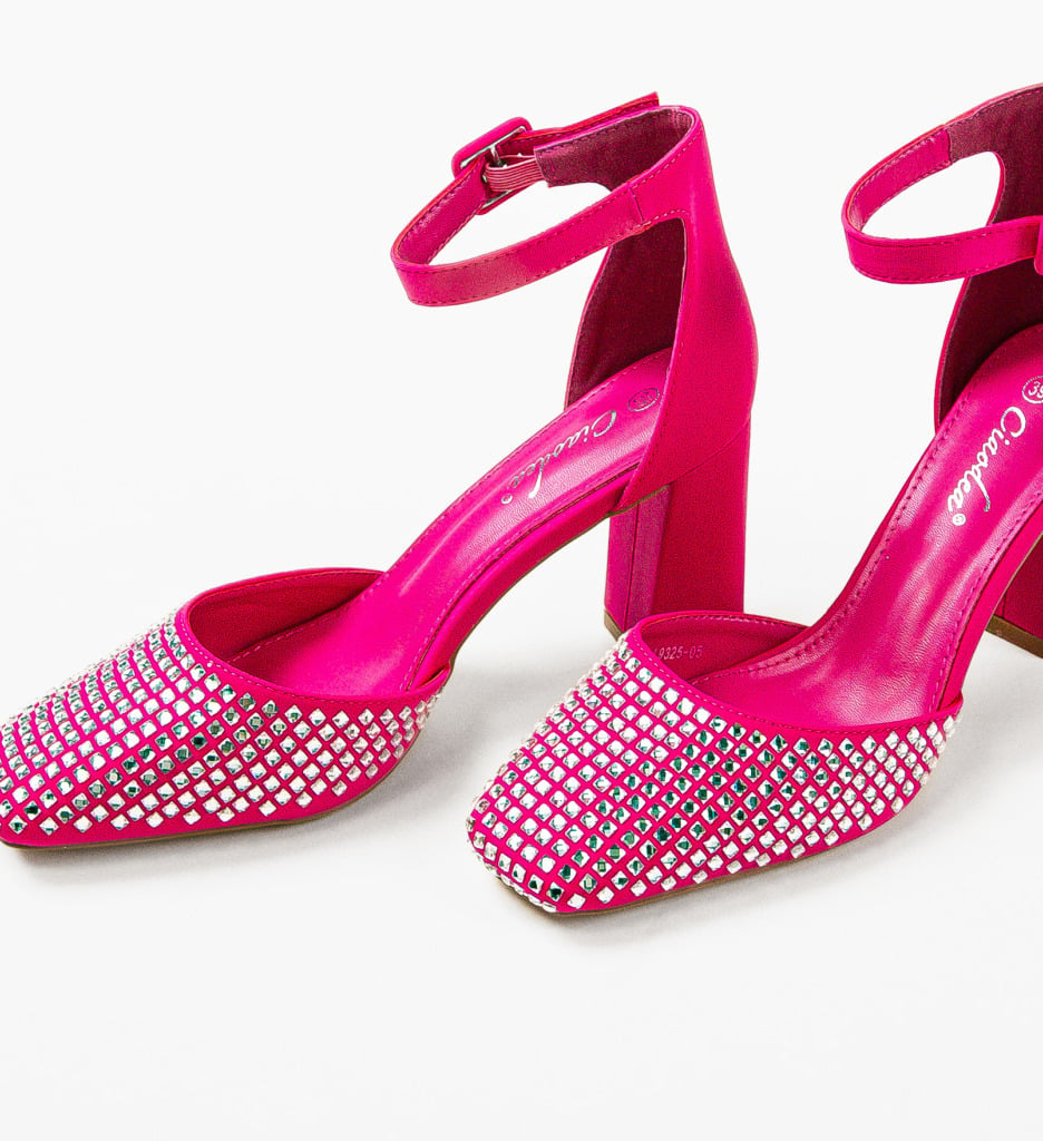 Pantofi dama Seymour Fuchsia - 4 | YEO