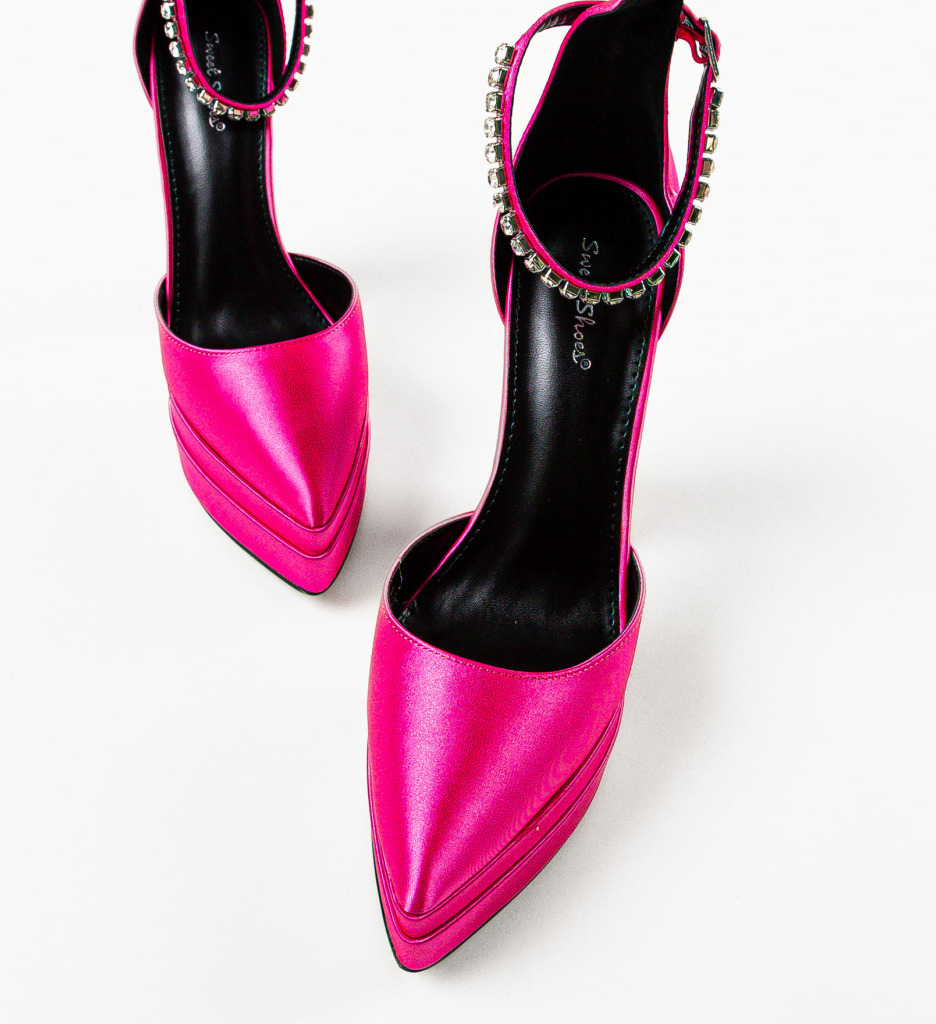 Pantofi dama Siuti Fuchsia - 5 | YEO