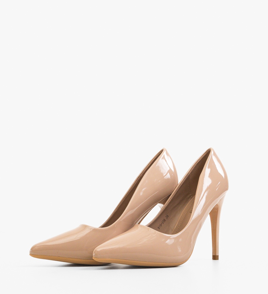 Pantofi dama stiletto Finnia Nude - 3 | YEO