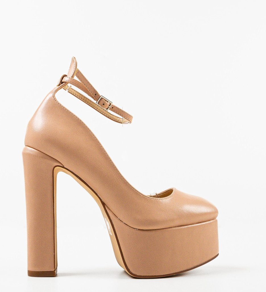 Pantofi dama Thornton Nude - 3 | YEO