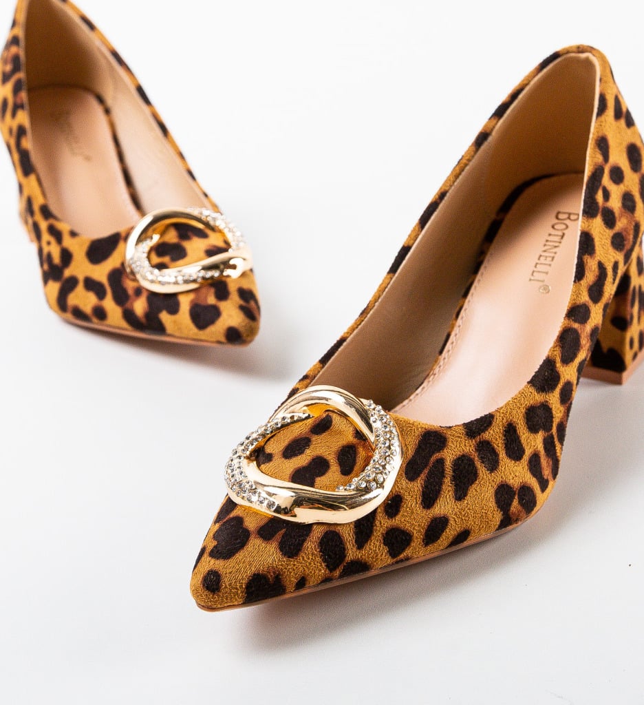 Pantofi dama Tillie Animal Print - 4 | YEO