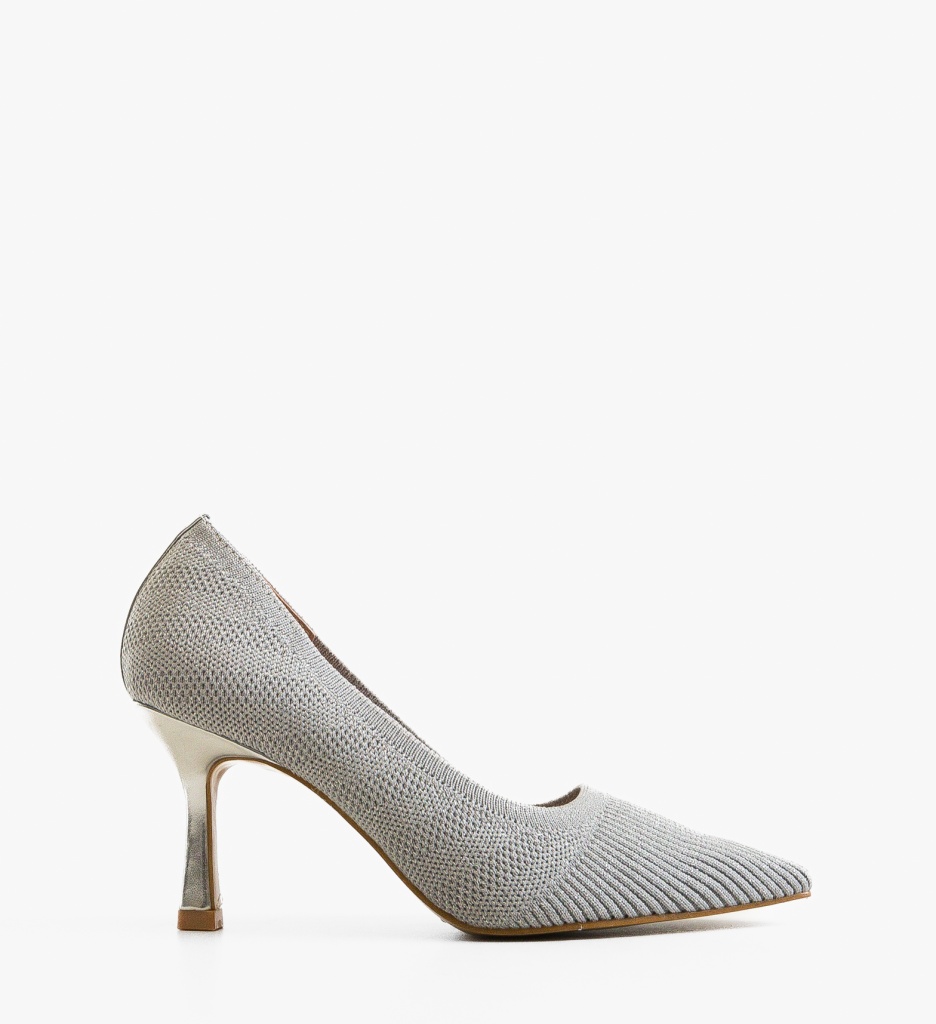 Pantofi dama Verzar Argintii - 5 | YEO