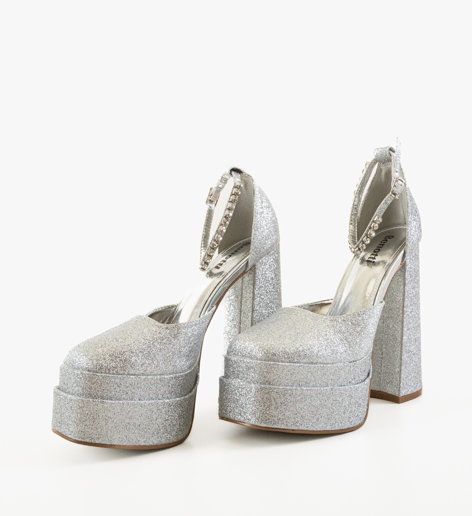 Pantofi dama Vestrok Argintii - 3 | YEO