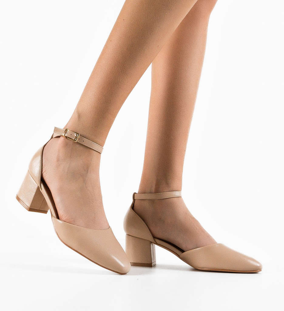 Pantofi dama Vixim Nude - 2 | YEO