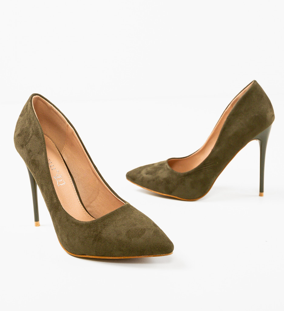 Pantofi Spiro Khaki - 4 | YEO