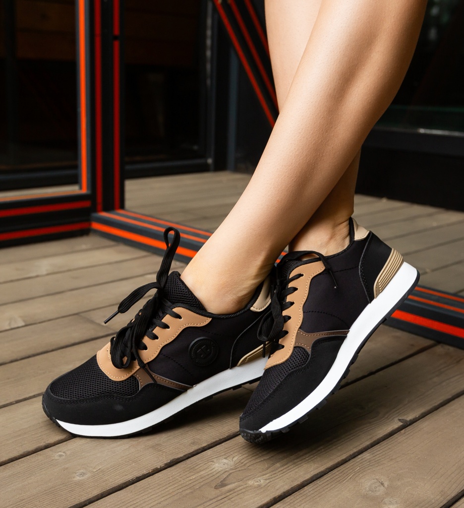 Pantofi sport Jolia Negri - 2 | YEO