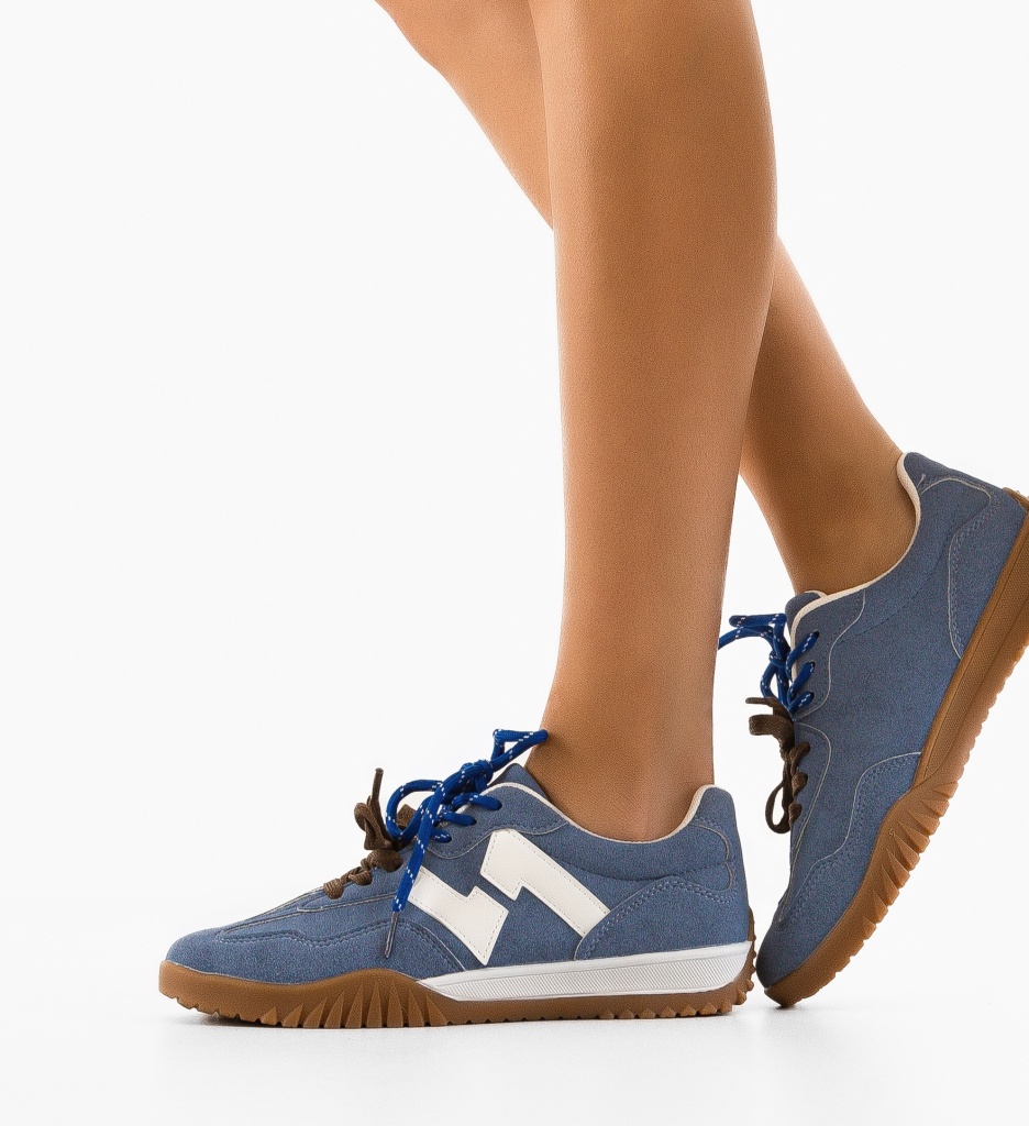 Pantofi Sport Velma Albastri - 3 | YEO