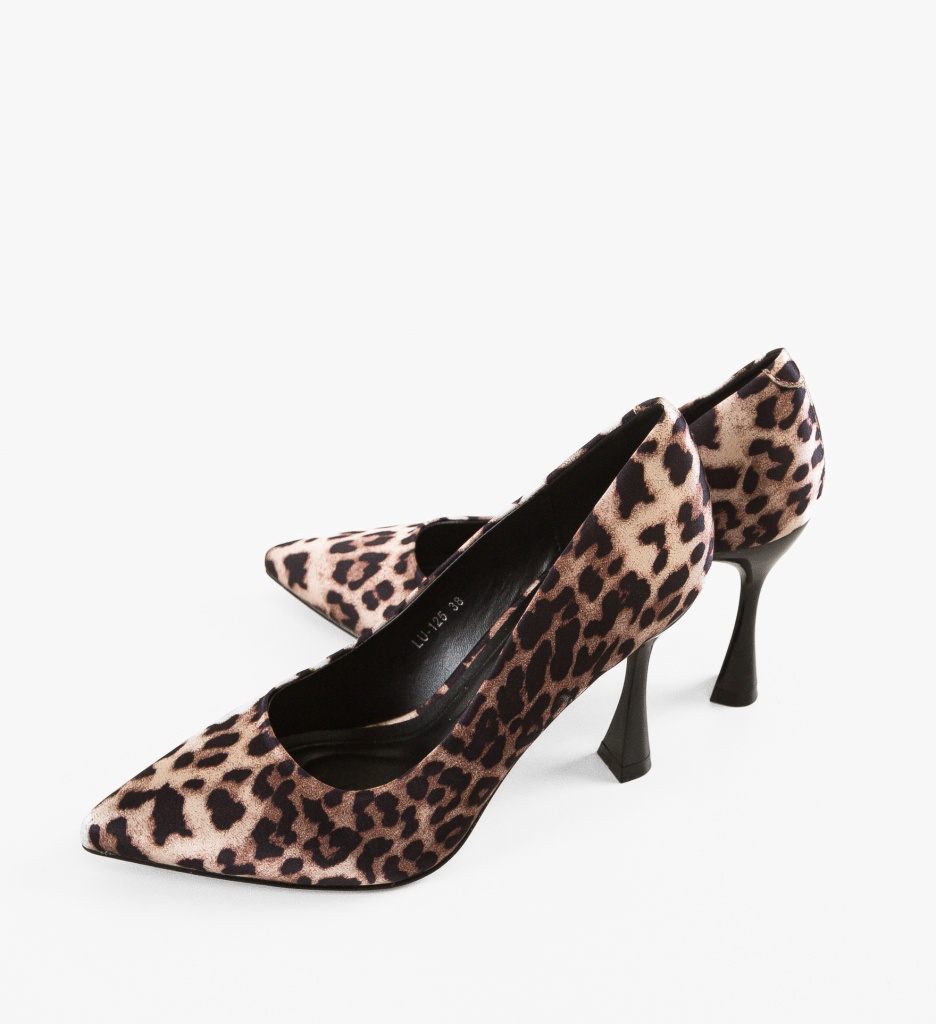 Pantofi stiletto dama Odling Animal Print - 4 | YEO