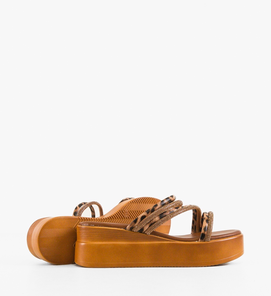Papuci dama Batraz Camel - 3 | YEO