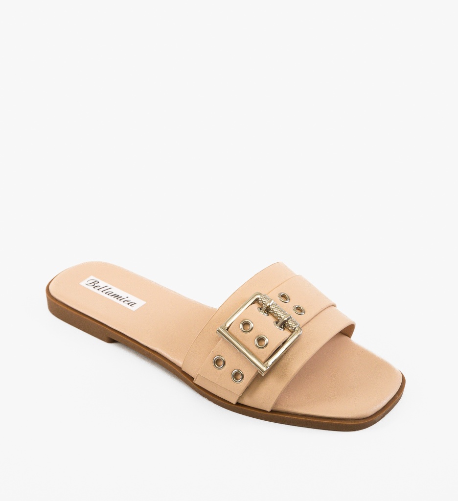Papuci dama Dalton Bej - 3 | YEO
