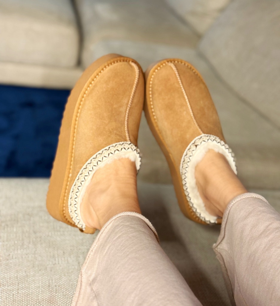 Papuci tip Ug Barney Khaki - 1 | YEO
