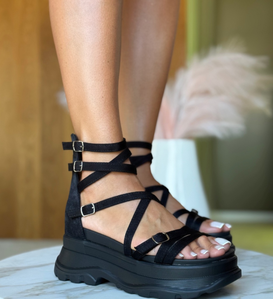Platforme dama Cabrese Negre - 3 | YEO