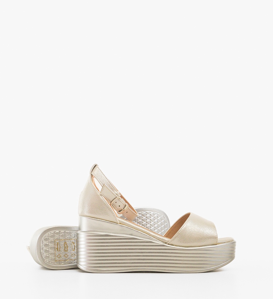 Platforme dama Danyz Argintii - 2 | YEO