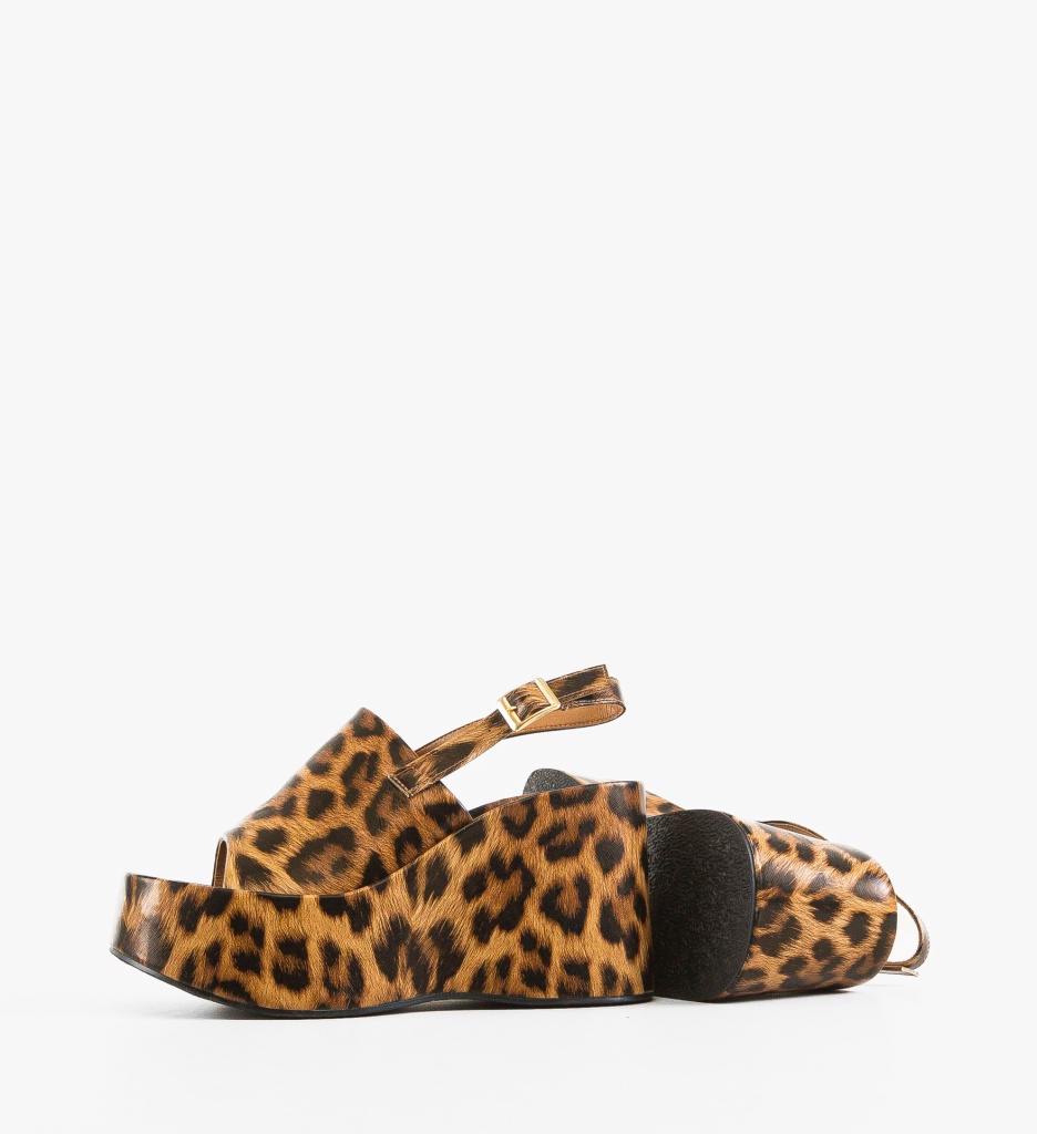 Platforme dama Haydn Animal Print - 4 | YEO