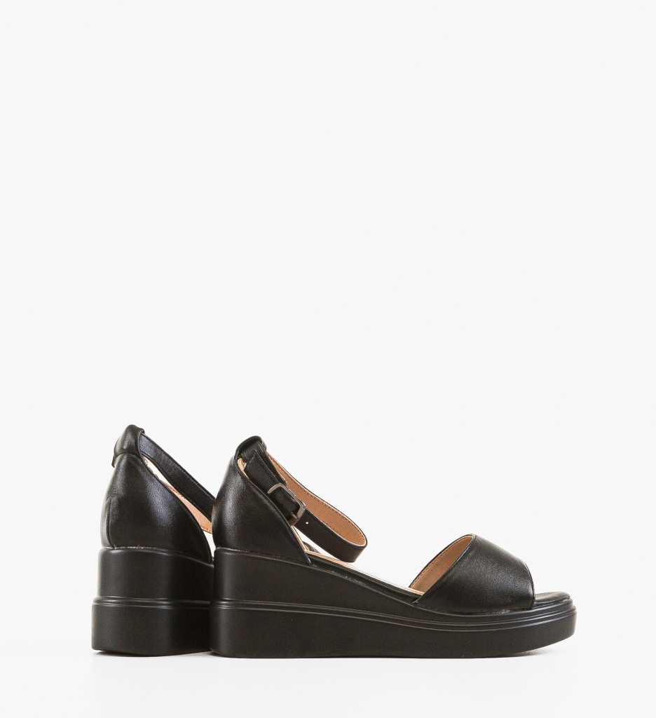 Platforme dama Honorus Negre - 2 | YEO