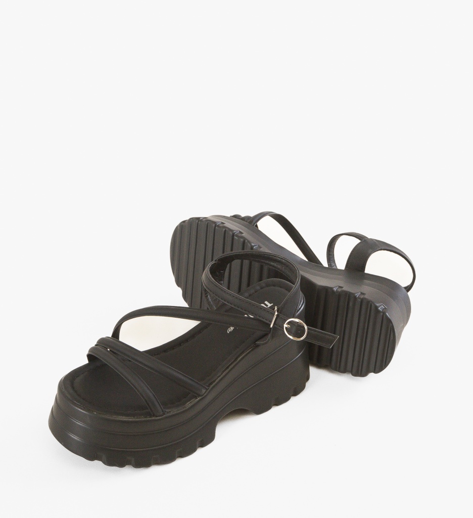 Platforme dama Jazez Negre - 4 | YEO