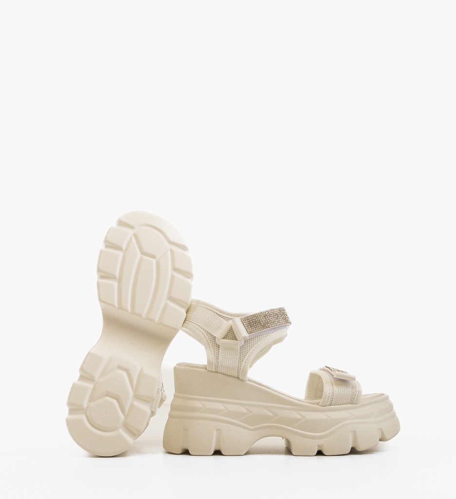 Platforme dama Kramen Albe - 4 | YEO