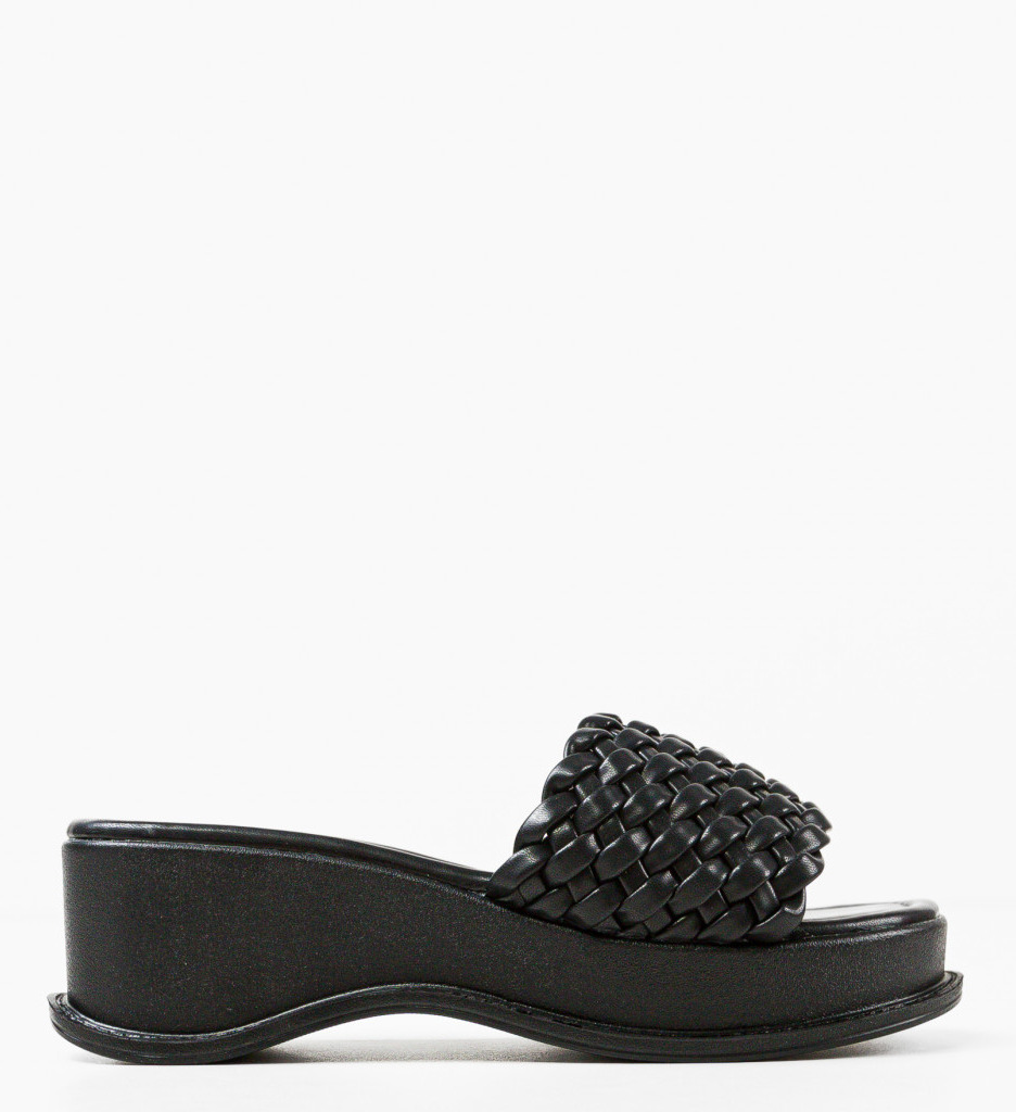 Platforme dama Salma Negre - 5 | YEO