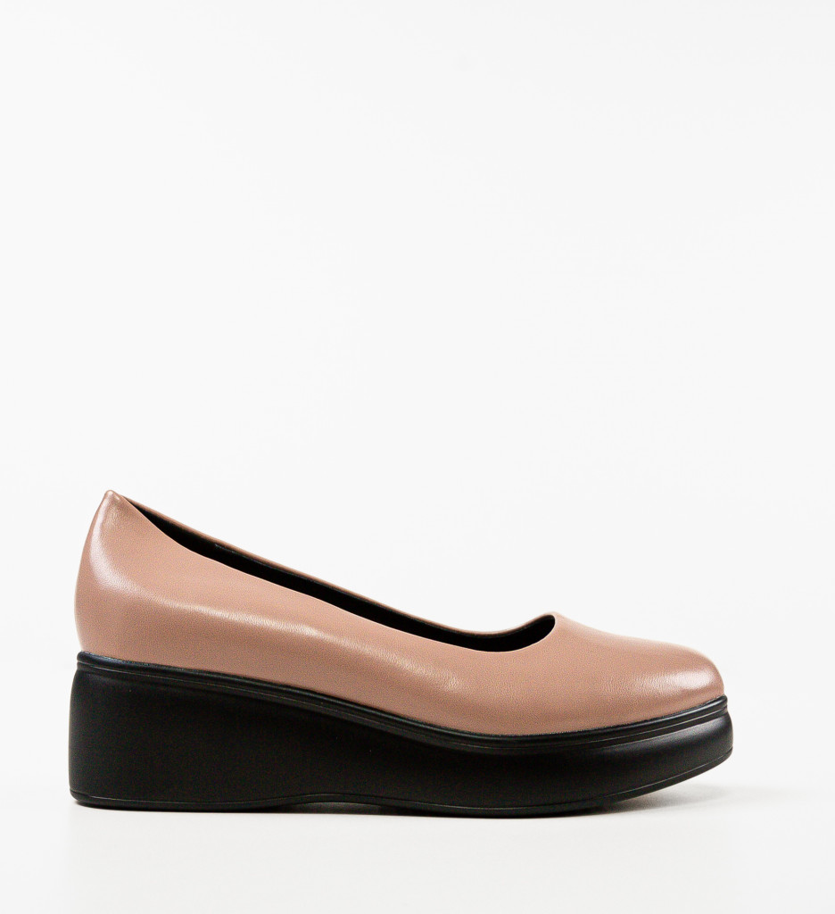 Platforme dama Staime Nude - 1 | YEO