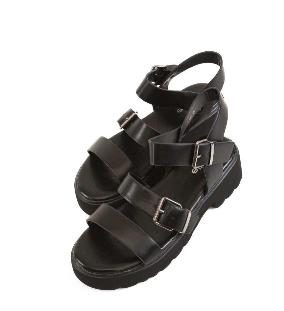Sandale dama Aarav Negre - 4 | YEO