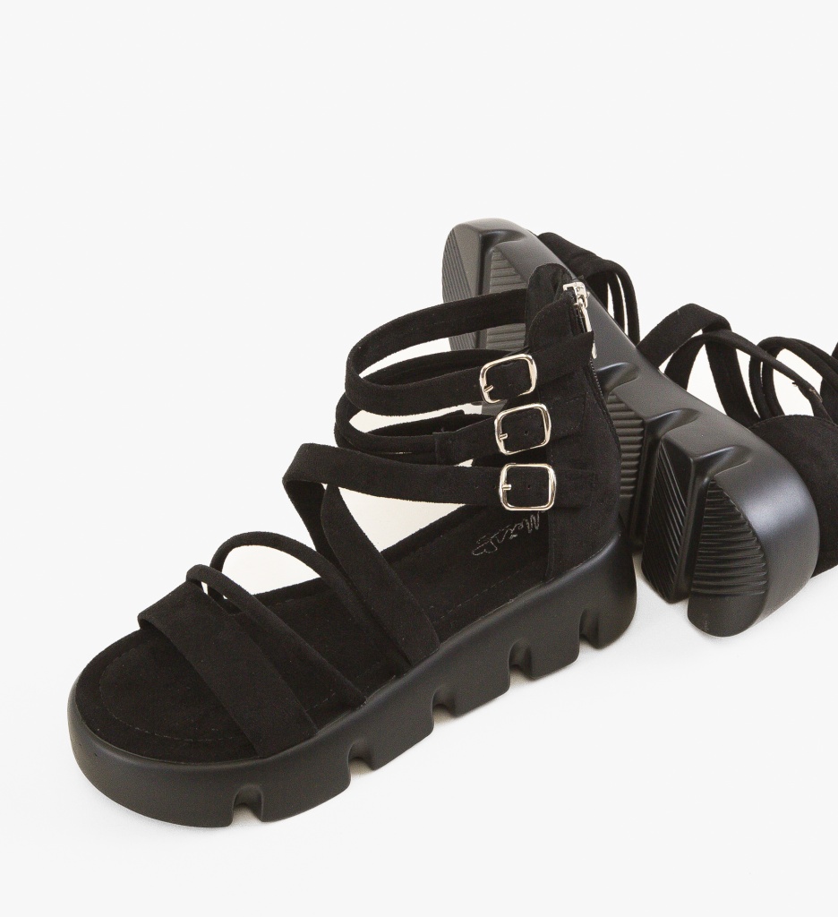 Sandale dama Aritsia Negre - 4 | YEO