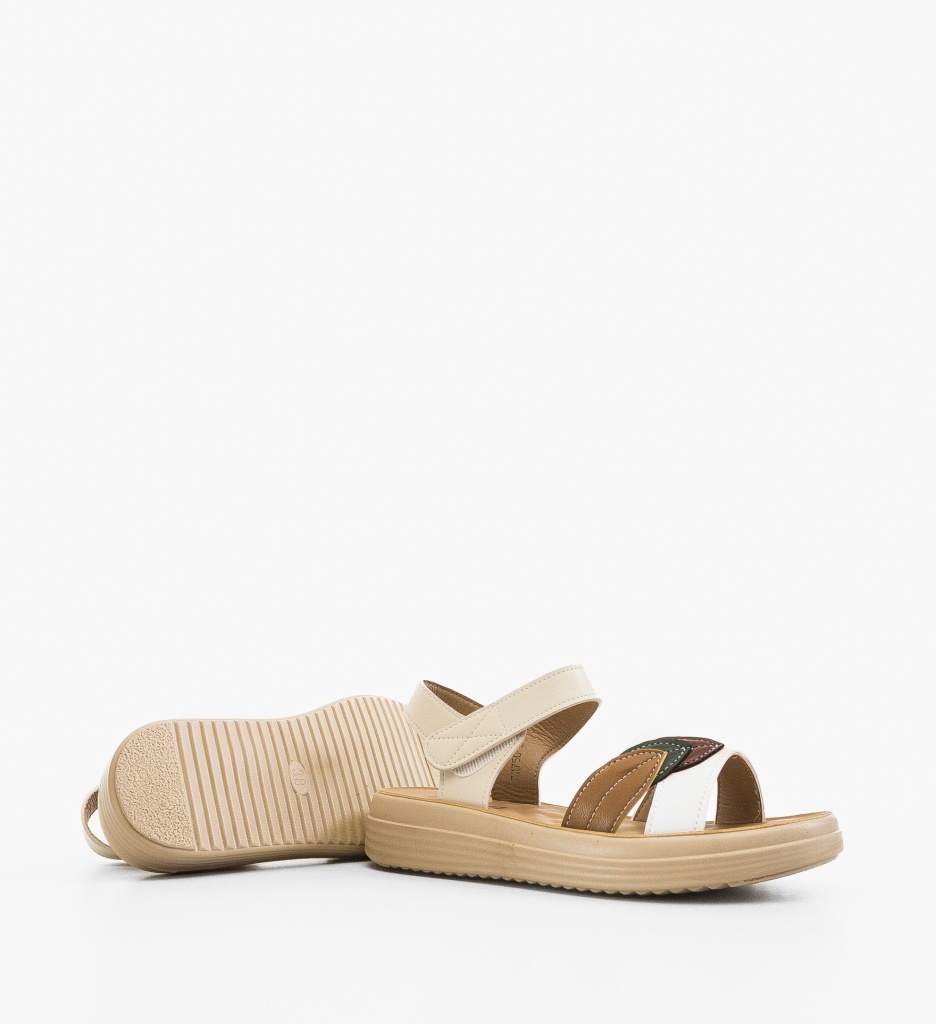 Sandale dama Arvel Bej - 3 | YEO