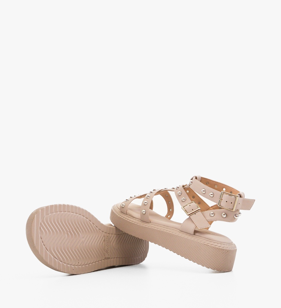 Sandale dama Bergamo Roz - 5 | YEO