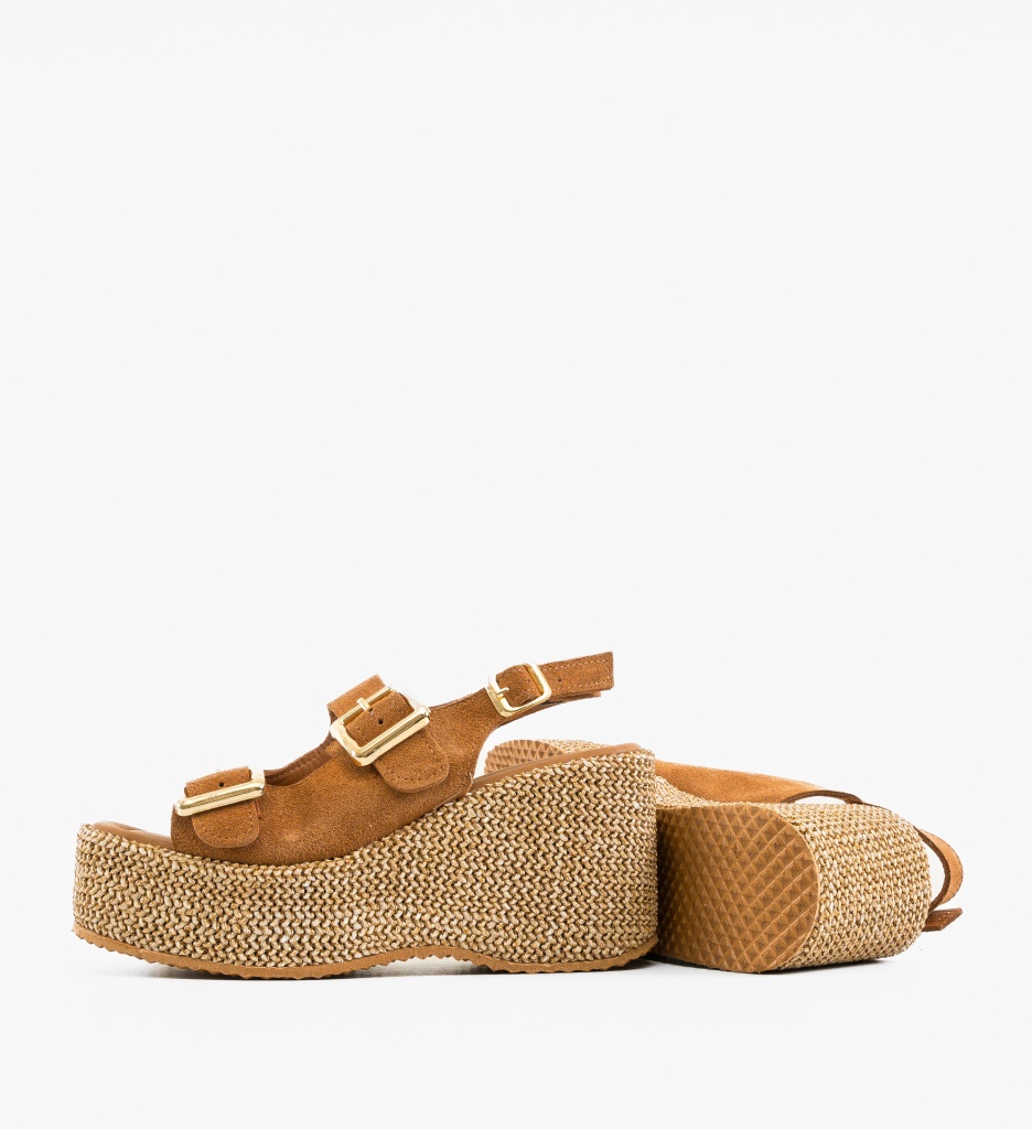 Sandale dama Boreas Camel - 4 | YEO